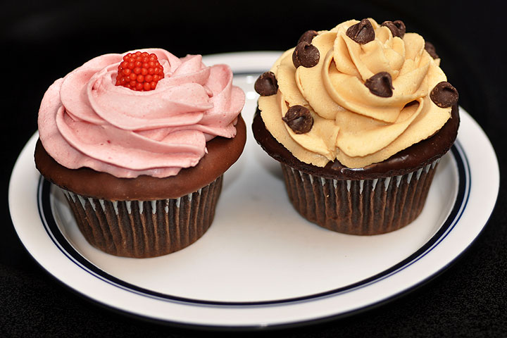 Chocolate-raspberry & chocolate-peanut butter<br>December 8