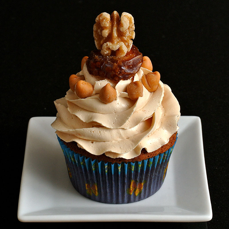 Date-walnut with butterscotch buttercream<br>April 14