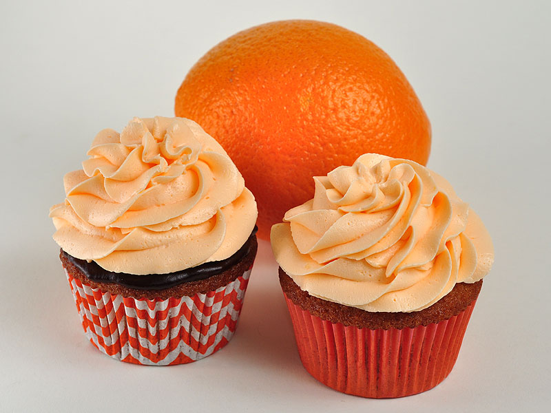 Orange with chocolate ganache or orange filling<br>April 11